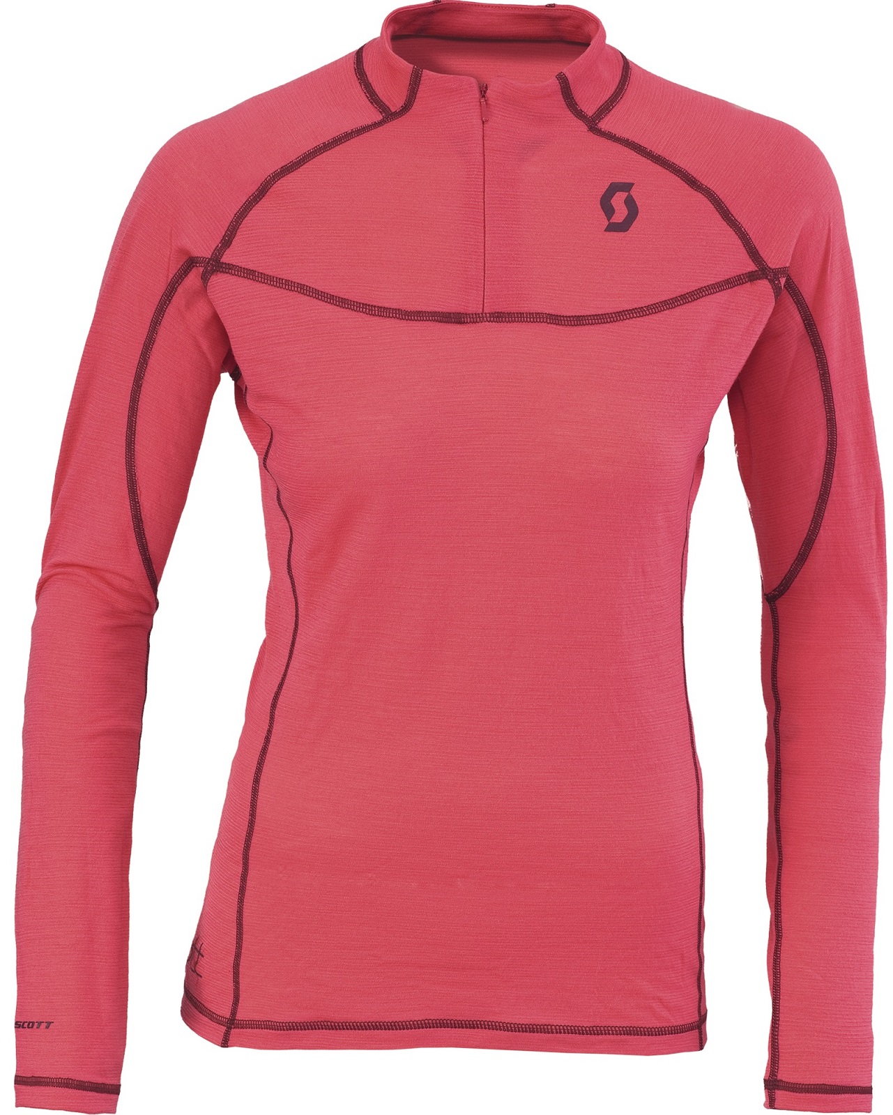 Scott 1 4 Zip Shirt W S 8zr0 Merino Vlna G Pink 2198 Skladem V Akci P Sport Cz
